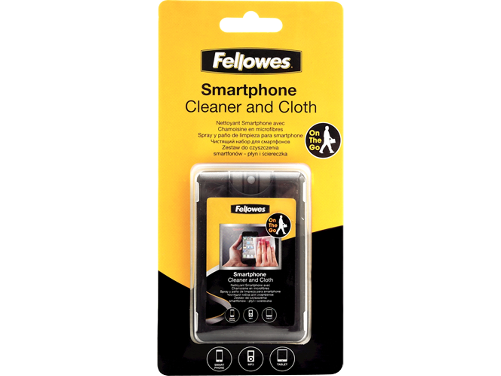 Kit limpiador para Smarthphones FELLOWES 9910601 (Universal)