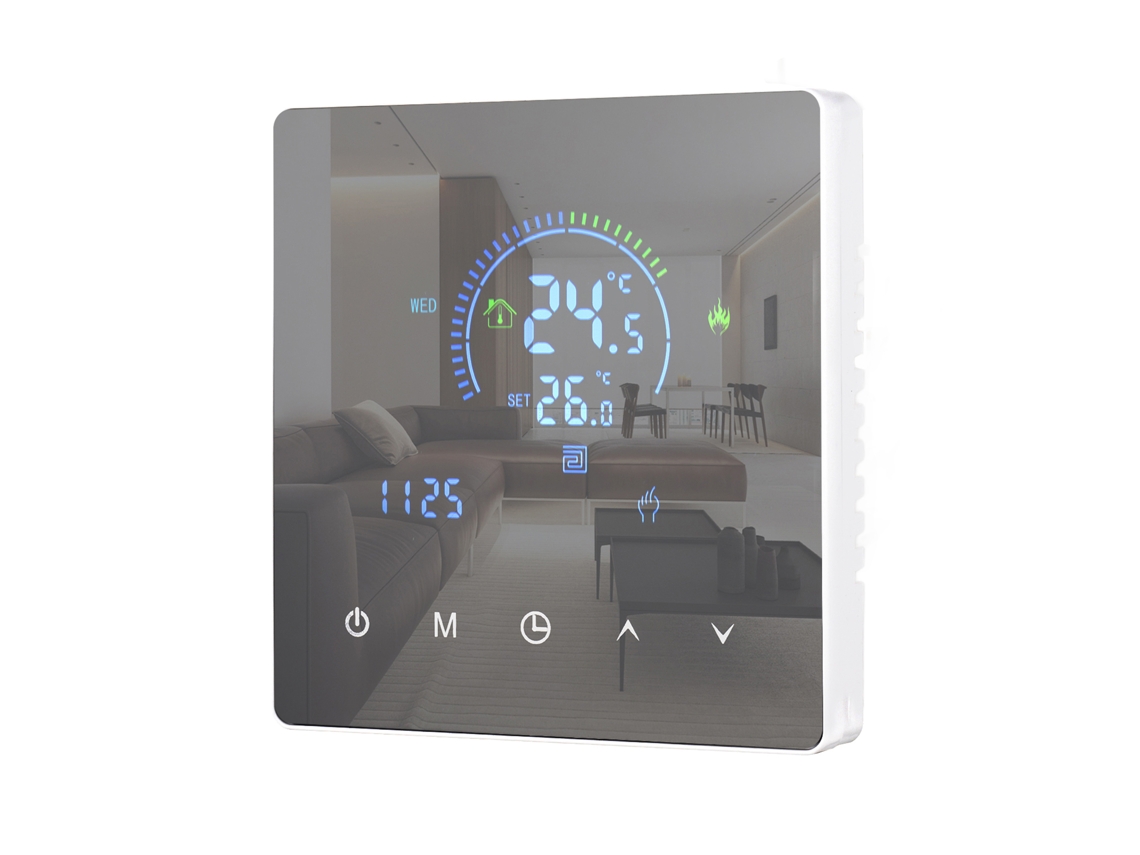 Termostato Inteligente Wifi Programable, Con Pantalla Lcd Y Botones Táctiles Para El Hogar, La Escuela Y El Hotel.