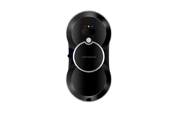 Limpiador de ventanas robótico con pulverizador de agua automático y navegación IA, color negro