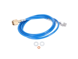 Adaptador de recarga de cartucho de CO2 con manguera de 100 pulgadas para refresco