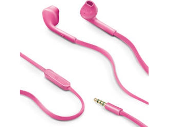 Auriculares con Cable CELLY UP100PK (In Ear - Micrófono - Noise Cancelling  - Rosa)