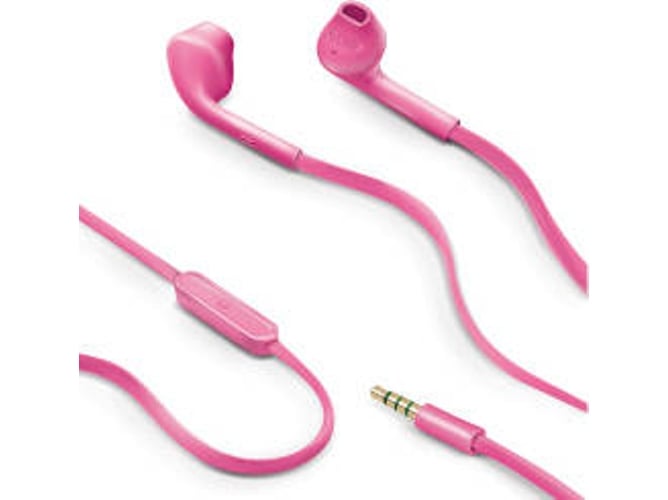 Auriculares con Cable CELLY UP100PK (In Ear - Micrófono - Noise Cancelling - Rosa)