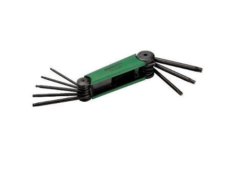 Navaja llave torx 8-p (t9-t40) t9,710,t15,t20,t25,t27,t30,t40