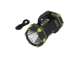 Linterna Led Recargable De Mano Con 8 Modos Ajustables, Resistente Al Agua, Con Conexión Usb Para Uso En Exteriores E Interiores.