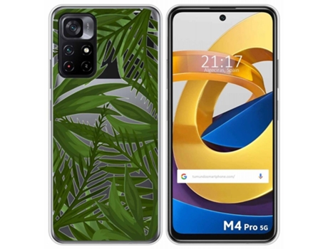 Carcasa Xiaomi POCO M4 Pro 5G TUMUNDOSMARTPHONE Dibujos Transparente Multicolor
