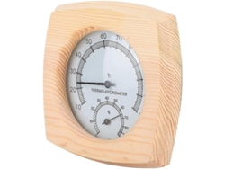 Termómetro digital, higrómetro, termómetro de humedad, higrómetro para sauna, sauna, baño GOKOCO