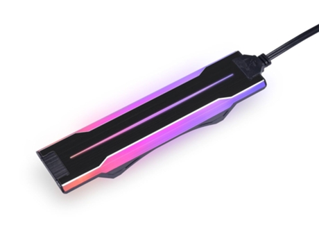 LIAN LI Uni Fan P28 Side Argb Strip Negro Pack 3