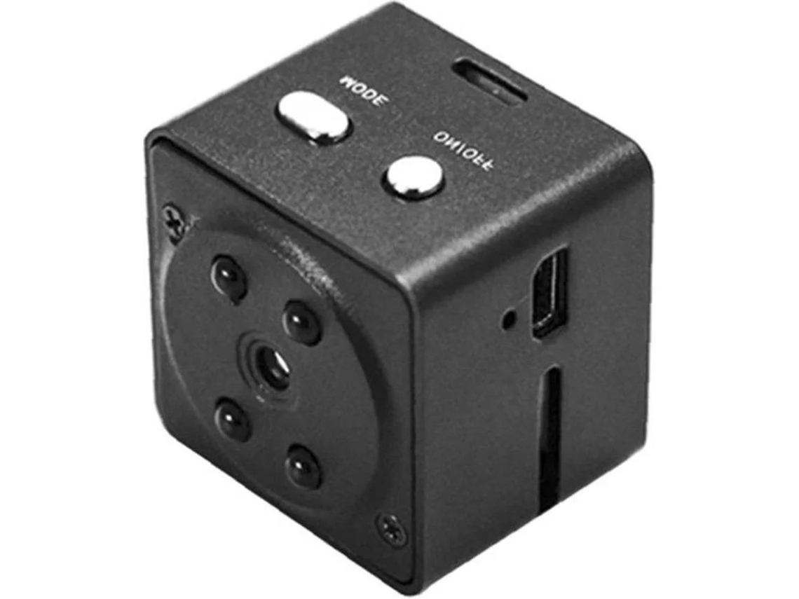 Minicámara inalámbrica Yizhood HD 1080P con WiFi y visión nocturna (negra)