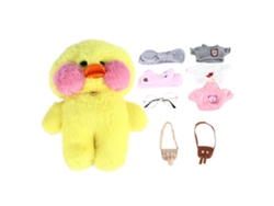 Lindo Patito De Peluche Amarillo Con Accesorios Para Niños