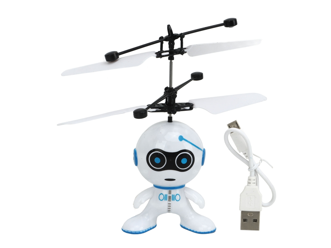 Juguete Volador De Helicóptero De Inducción Con Carga Usb Resistente A Caídas Para Niños Suspensión Interactiva