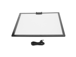 Tableta De Luz Led A3 Para Calcar Con 6 Niveles De Iluminación Y Clip Magnético.