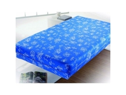 Protector de colchón 135x190 azul transpirable con cremallera DECOCASA