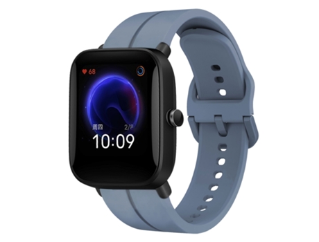 Correa de silicona para reloj inteligente Amazfit Pop de 20 mm (azul)