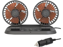 Ventilador De Escritorio Usb Ventilador Coche Plegable Doble Cabezal Giratorio Creativo 5v 12v 24v En