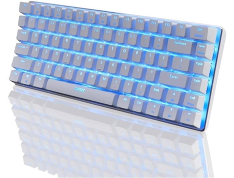 Teclado CHRONUS JPL17 (Inalámbrico - Blanco)