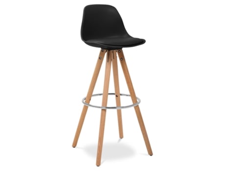 Taburete de bar de diseño escandinavo Muriel 41x39x90cm SCANDINAVIAN STYLE