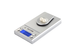 Báscula Joyera 10g/0,001g Pantalla Retroiluminada, Precisa Para Polvos, Usa Dos Pilas Aaa.