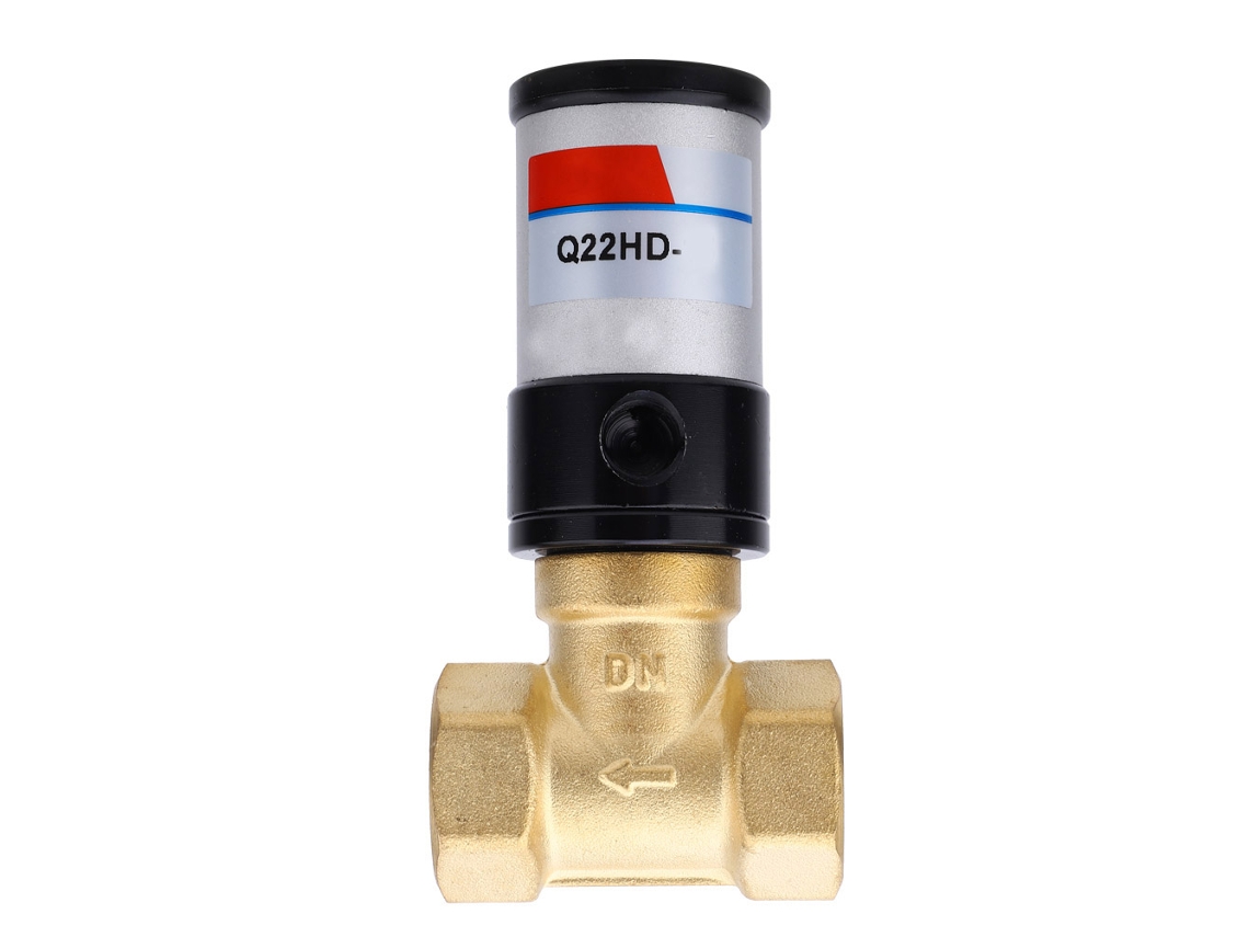Válvula De Control Neumático De Latón Q22hd-15/20/25/32 Para Aire Agua Aceite Gas Con Rosca G