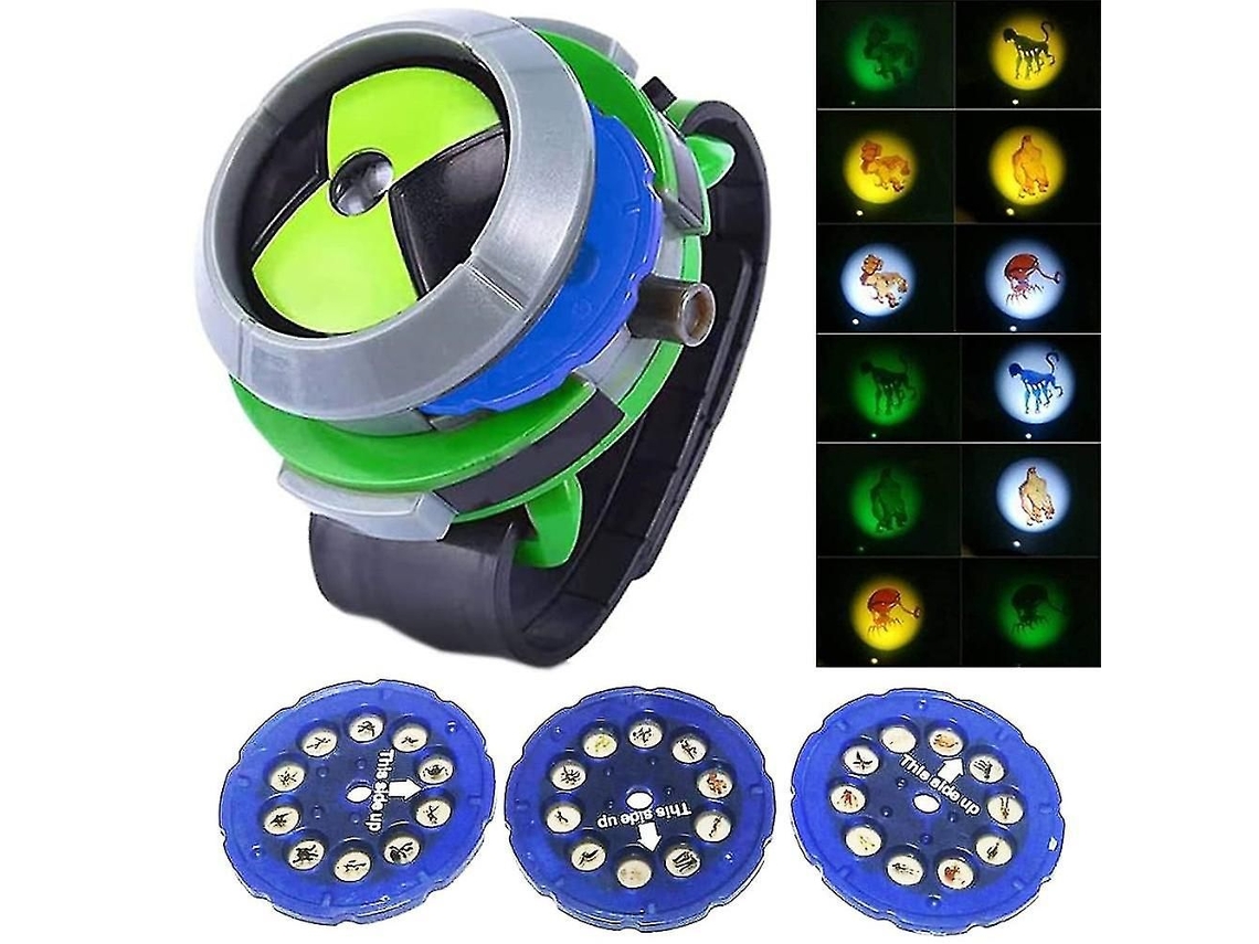 Reloj juguete Ben 10 Omnitrix proyector Ultimatrix. Divertido para niños.
