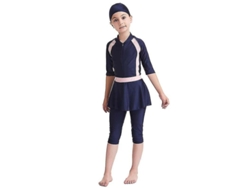 2026-traje De Baño Islámico Para Niñas Niños Modesto Burkini Traje De Playa De Calidad Alta