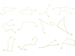 Pegatinas Luminosas Pared Estrellas Plástico Brillan Oscuridad 5 Juegos Cinta Adhesiva Doble Fáciles Quitar