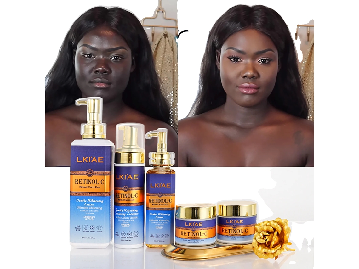Conjunto De Cuidados Com A Pele, Proteção Spf30, Clareamento, Benefícios Anti Envelhecimento,5 Em 1 Conjunto Oem
