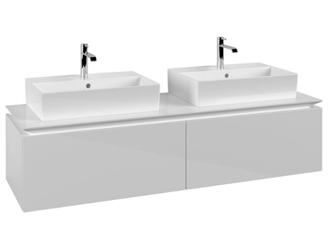 Mueble de tocador Villeroy &amp Boch Legato B676 1600x380x500mm 2 lavabos