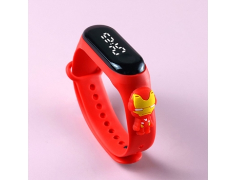 Smartwatch Muñeca electrónica de dibujos animados con pantalla táctil para estudiantes C-Red