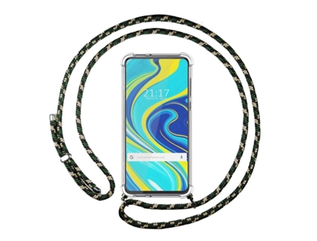 Carcasa Xiaomi Redmi Note 9S / Note 9 Pro TUMUNDOSMARTPHONE Colgante Verde