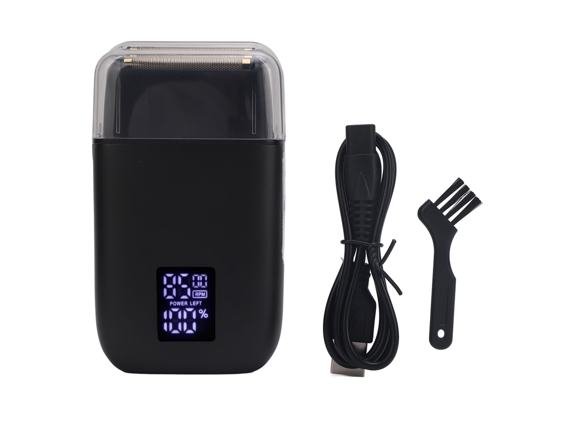 Cortadora De Pelo Eléctrica De Foil Con Cabeza Flotante Doble, Display Lcd, Impermeable, Inalámbrica Y Potente Para Hombres