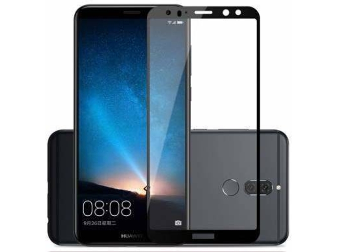 Protector de Cristal Templado Huawei Mate 10 Lite 5D Full Cover Negro