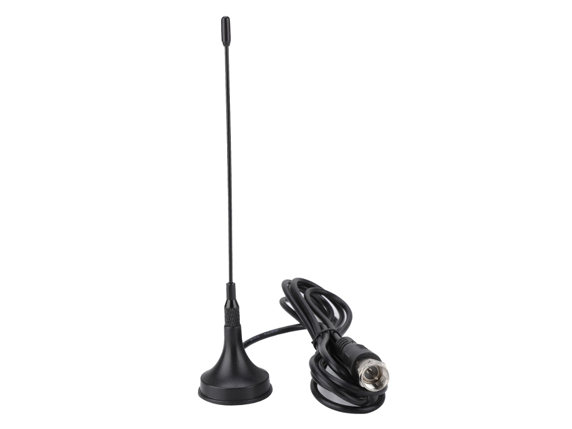Antena De Tv Inalámbrica Para Interiores Con Ventosa, 1,5 M (12 Cm), Recepción Dvb-t Uhf/vhf, 10 Db, Para El Hogar Y El Coche.