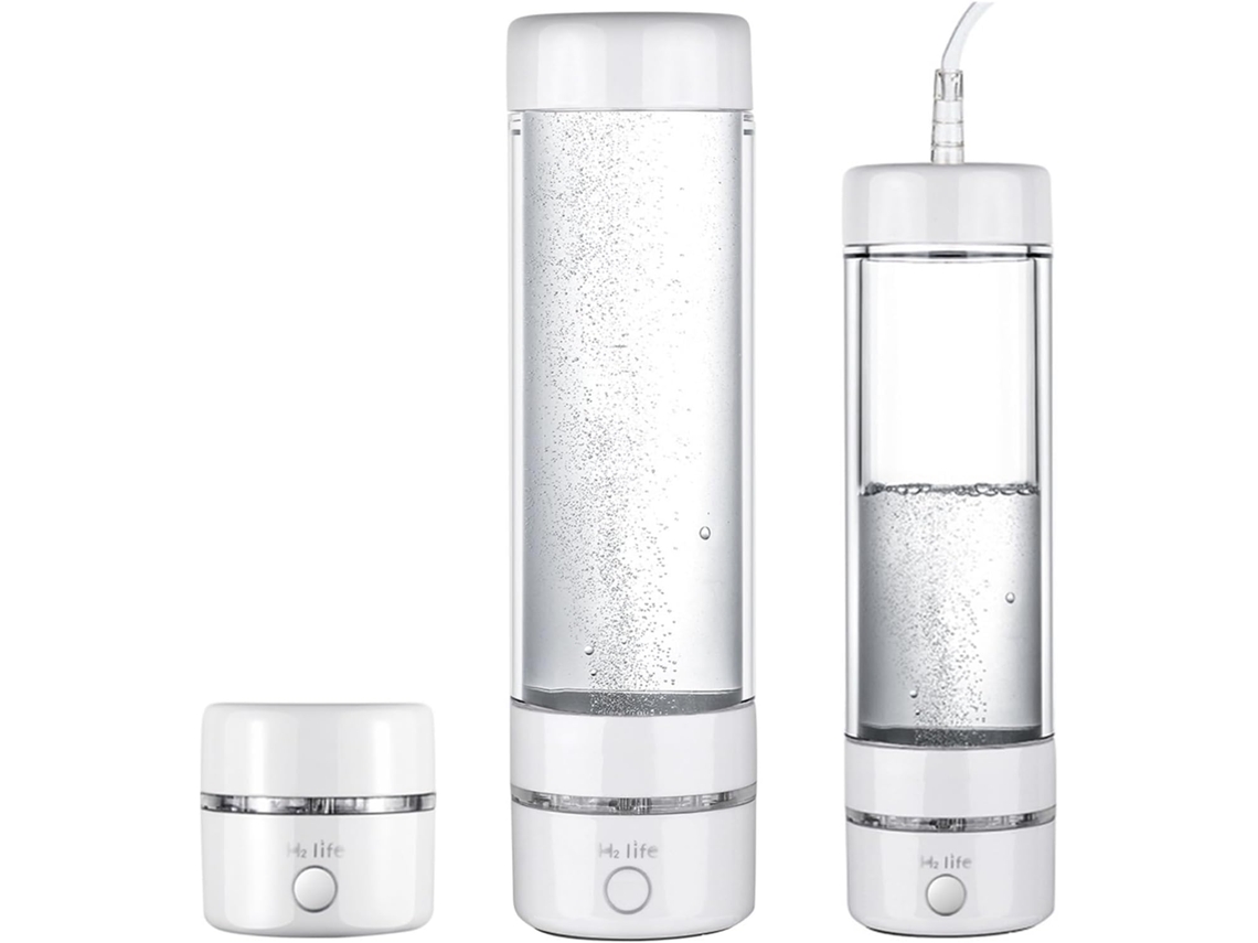 Botella Generadora De Agua De Hidrógeno Molecular De Alto Rendimiento Spe+pem Ionizador De Doble Cámara +