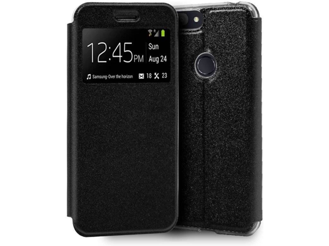 Funda Alcatel 1S, 1S (2019) COOL Flip Negro