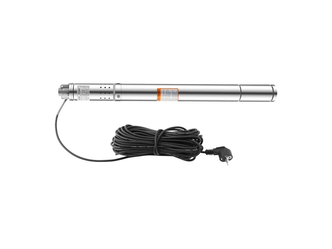 Bomba de agua para pozos profundos de alta eficiencia con construcción duradera de acero inoxidable (220 V UE)