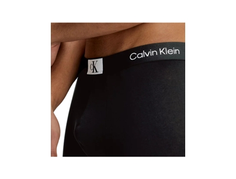 Pack de 3 Boxers CALVIN KLEIN (M - Negro)