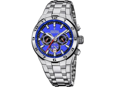 Reloj FESTINA Homem F20670/3 Chrono Bike Alça de Acero Azul