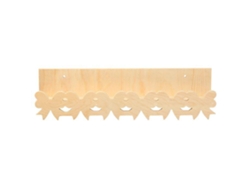 Estante de madera 42 x 11 cm - Nudos