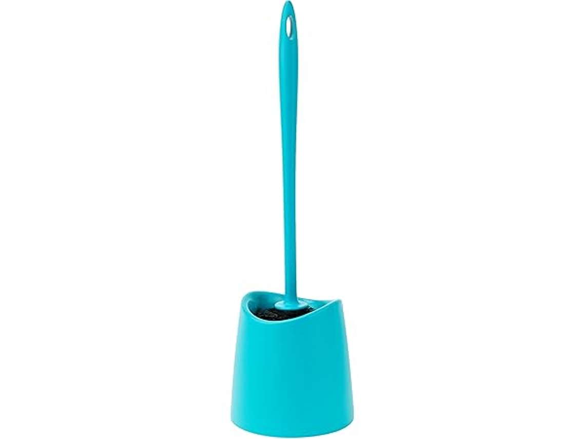 Cepillo Para Inodoro | Material Duradero | Cabezal Fijo Y Resistente Para Una Higiene Óptima | Limpieza Profunda | 12 X 12 X 38 Cm