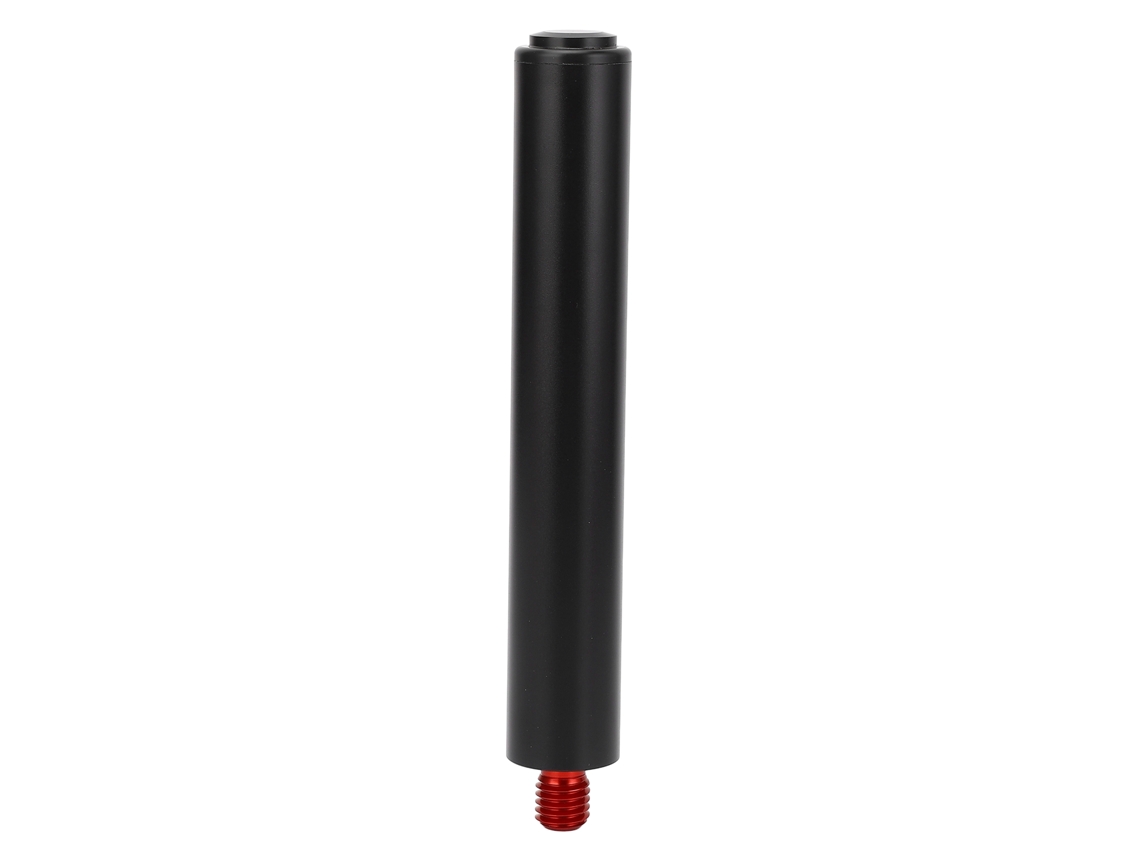 Junli-extensor De Taco De Billar De Aleación De Aluminio De 8 Pulgadas, Ligero Y Cómodo Al Tacto, Para Taco Fury Con Tapa Trasera Roja