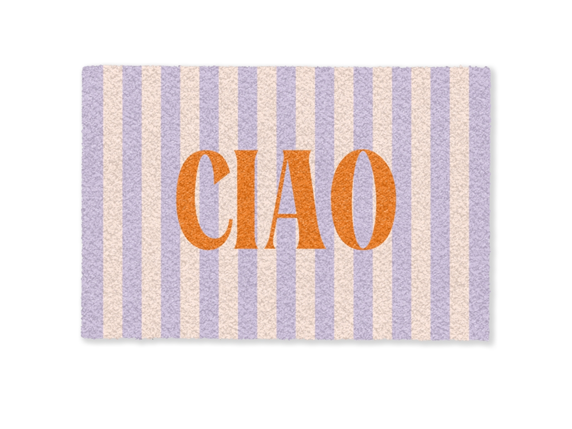 Felpudo Ciao - Cita - Pastel - Rayas 60x40
