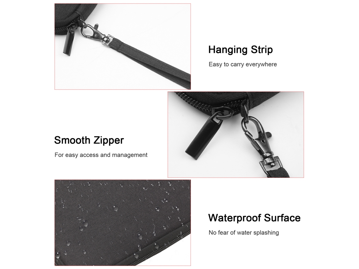 Bolsa De Almacenamiento Para Productos Electrónicos, Organizador Impermeable Para Accesorios De Viaje