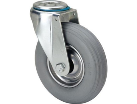 Rueda giratora aguj.m12 20zv200-emr metalico-impinchable gris rodillos ALEX