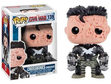 Figura FUNKO POP! Marvel Captain America Civil War - Crossbones (Unmasked)