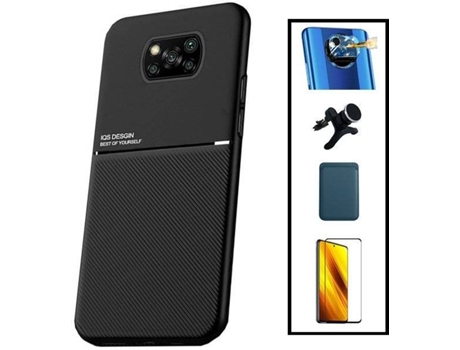 Funda y Protector Xiaomi Redmi Poco X3 Pro PHONECARE Magnetic Lux Negro
