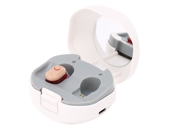 Audífono Inalámbrico Recargable Con Amplificador De Sonido Para Oído Derecho, Color Rojo Cn127