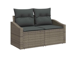 Maison Exclusive - Sofá De Jardín Con Cojín 123 X 62 X 69 Cm Ratán Sintético