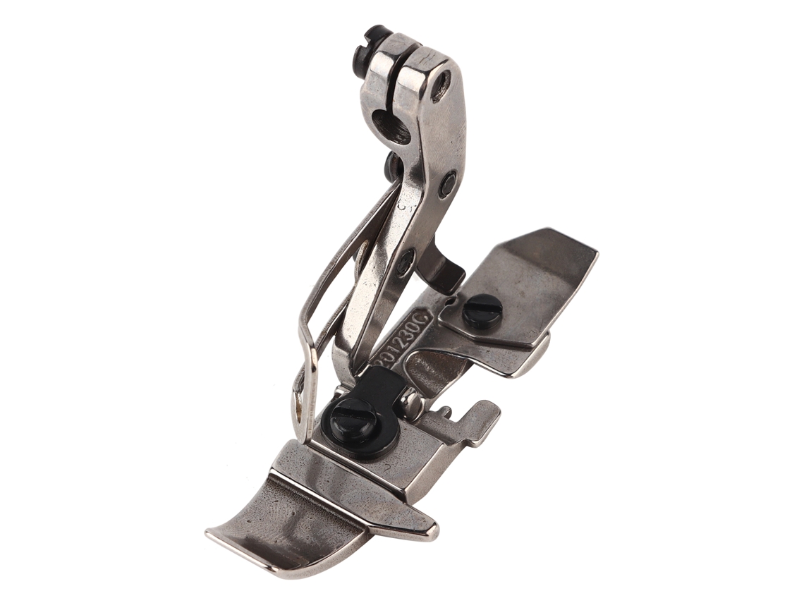 TRUYUETY Prensatelas Estrecho 4 Hilos Duradero Antioxidante para Accesorios de Máquina de Coser Pegasus EX