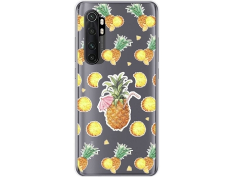 Carcasa Xiaomi Mi Note 10 Lite TUMUNDOSMARTPHONE Dibujos Transparente Multicolor