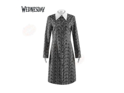 Disfraz De Wednesday Addams De La Academia Nevermore, Conjunto De Uniforme Escolar, Para Hombre/mujer.